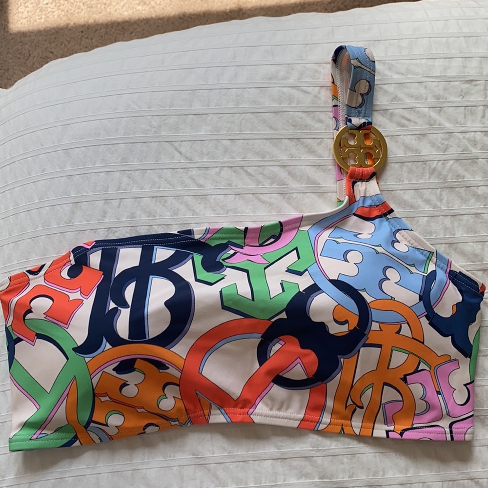 Tory Burch Bikini Top One Shoulder